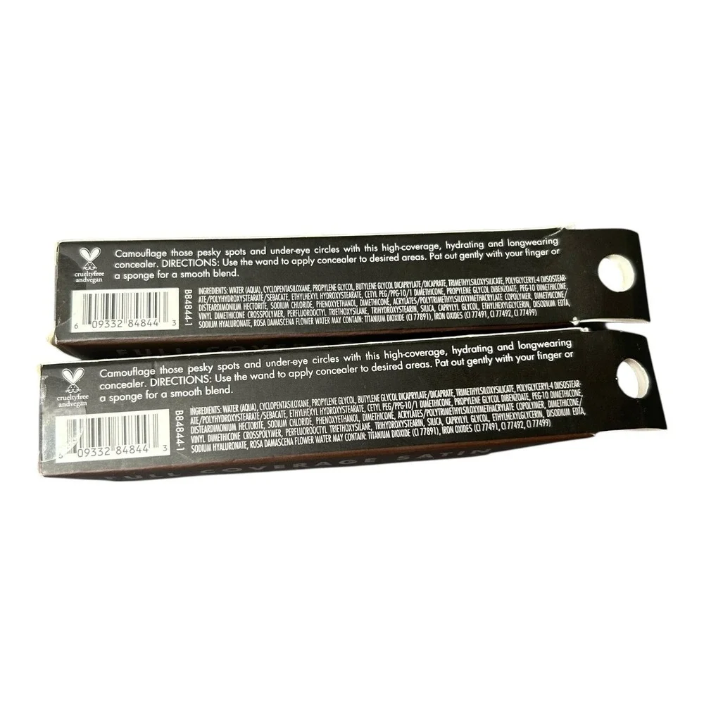 2X Elf E.l.f Camo Hydrating Concealer Rich Ebony Contour‎ Highlights Makeup
